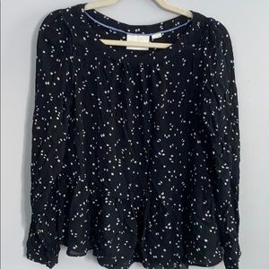 Anthropologie babydoll shirt